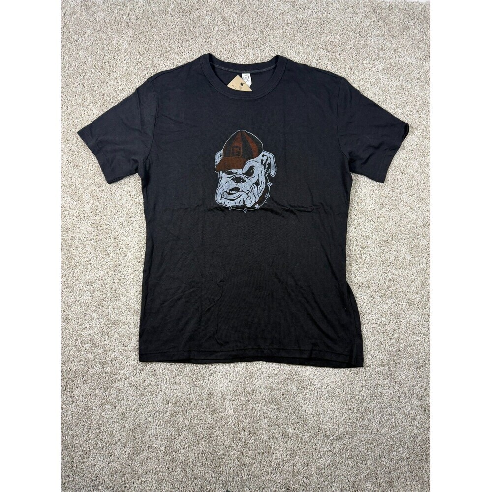 Georgia Bulldogs Alternative Black Graphic T-Shirt Men's Small NCAA Football